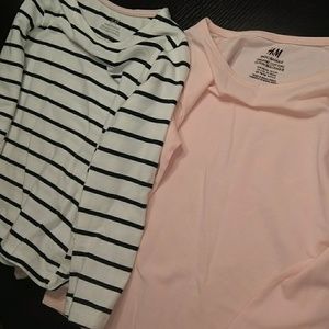 2  H&M shirt bundle 2-4y